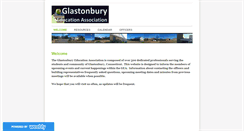 Desktop Screenshot of glastonburyeducationassociation.org